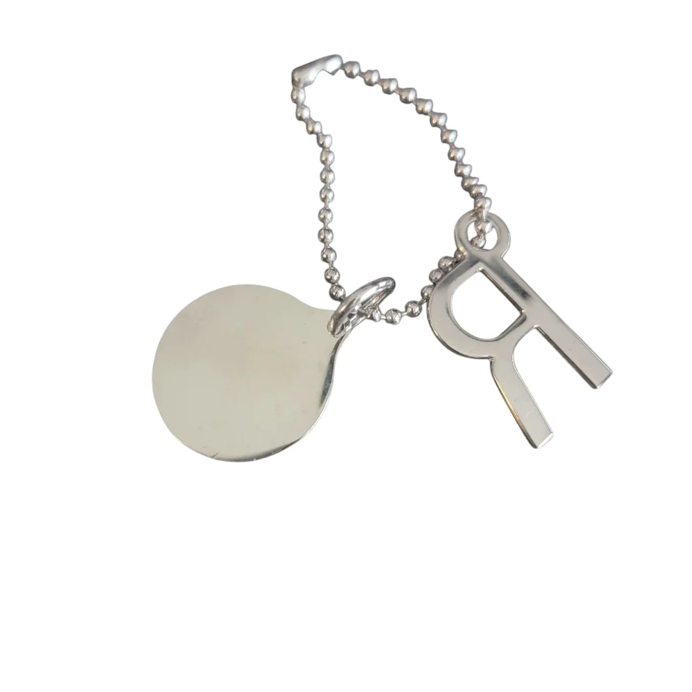 Rampage Shiny Silver Keychain